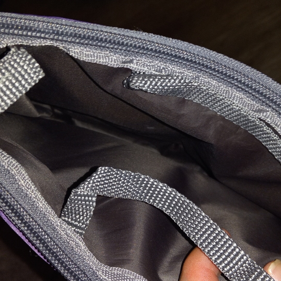 Purple padded multi-purpose zip-up case - Picture 4 of 4